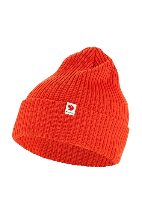 Шапка Fjallraven Rib Hat цвет оранжевый F13100184.214