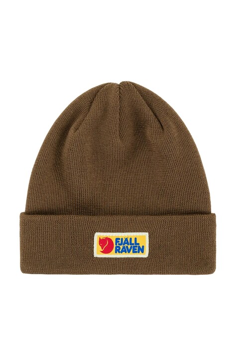 Čepice Fjallraven Vardag Classic Beanie béžová barva, F78141.299