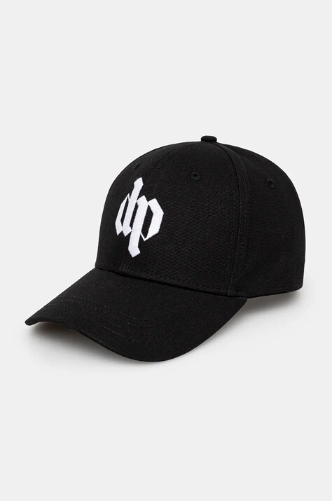 Кепка DARKPARK Logo Embroidered цвет чёрный с аппликацией UHT01.AFA02.9901