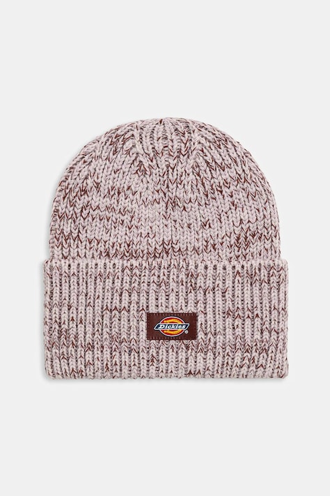 Шапка Dickies Lewistown Beanie в кафяво от плътен трикотаж DK0A4Z3J