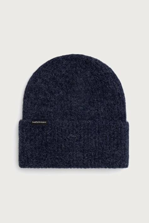 Peak Performance Czapka beanie z wełną Woolblend Hat granatowa G80628