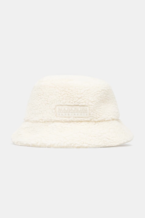 Двосторонній капелюх Napapijri F-Luzier 1 колір білий NP0A4IMW2061