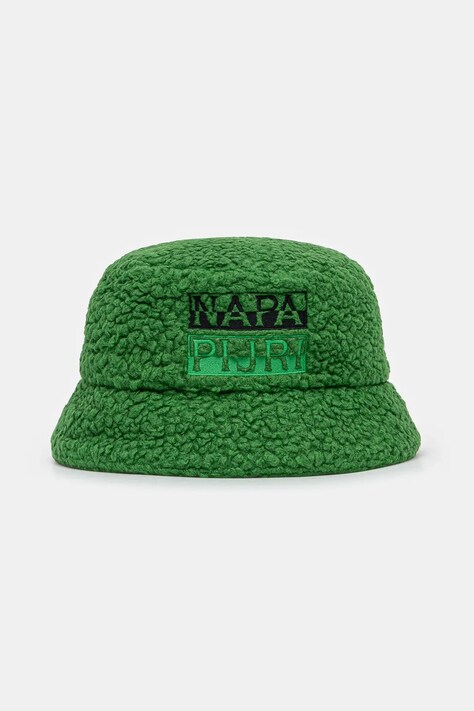Napapijri palarie din amestec de lana F-Tosh Cap culoarea verde, NP0A4I84G1T1