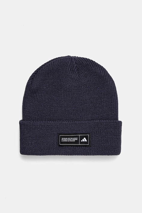 adidas caciula Essentials culoarea albastru marin, IY5256