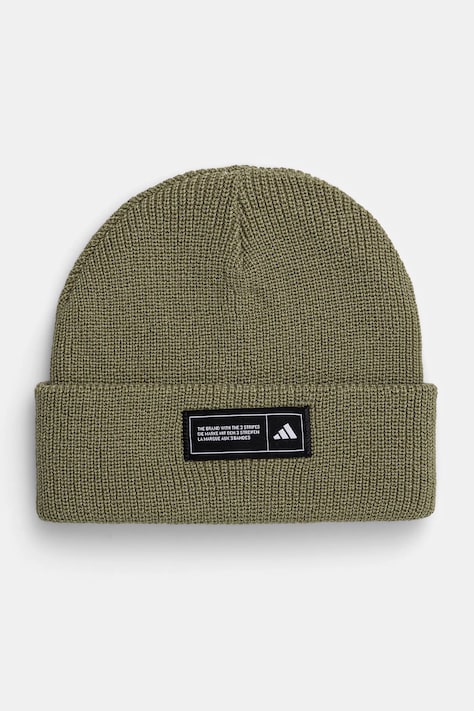 Шапка adidas Essentials цвет зелёный  IY5257