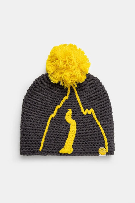 LA Sportiva czapka Dorado kolor szary z grubej dzianiny Y86900100