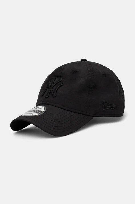 Kšiltovka New Era POLY 9TWENTY® NEW YORK YANKEES černá barva, s aplikací, 60565549