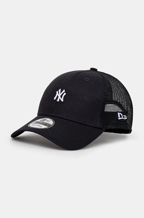 Кепка New Era HOMEFIELD TRUCKER NEW YORK YANKEES колір синій однотонна 60565140