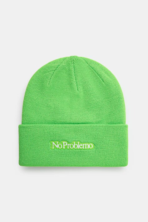 Καπέλο No Problemo Mini Problemo Beanie χρώμα: πράσινο, NP90029.02