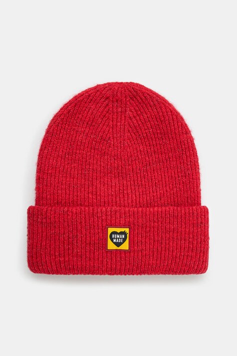 Human Made wool blend beanie Big Beanie red color thick knit HM28GD026