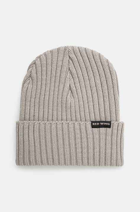 Red Wing wool beanie Shaniko Wool gray color 97482