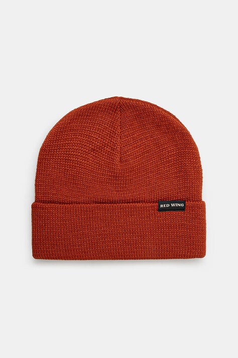 Red Wing wool beanie Shaniko Wool orange color 97484