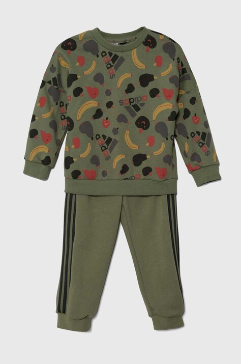adidas trening copii I FRUIT FTOG culoarea verde, IZ4958
