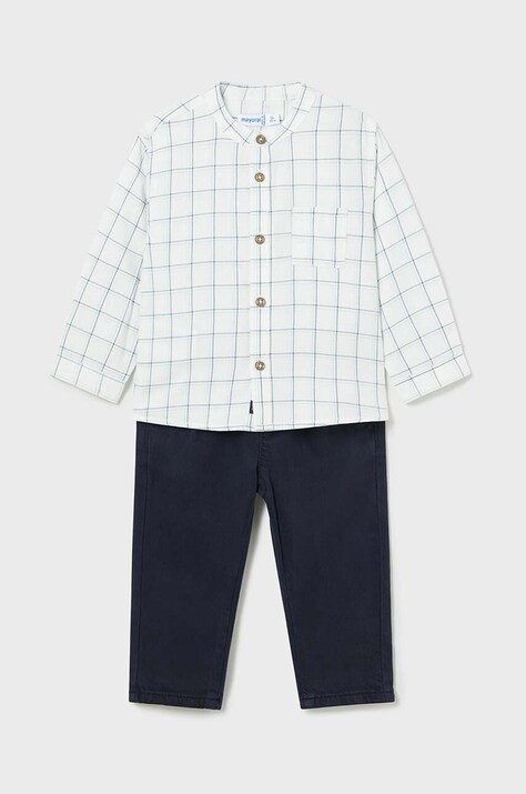 Mayoral compleu bebe culoarea albastru marin, 2545