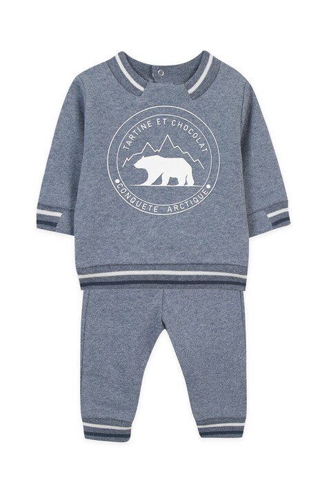 Хлопковый костюм для младенцев Tartine et Chocolat TZ35011