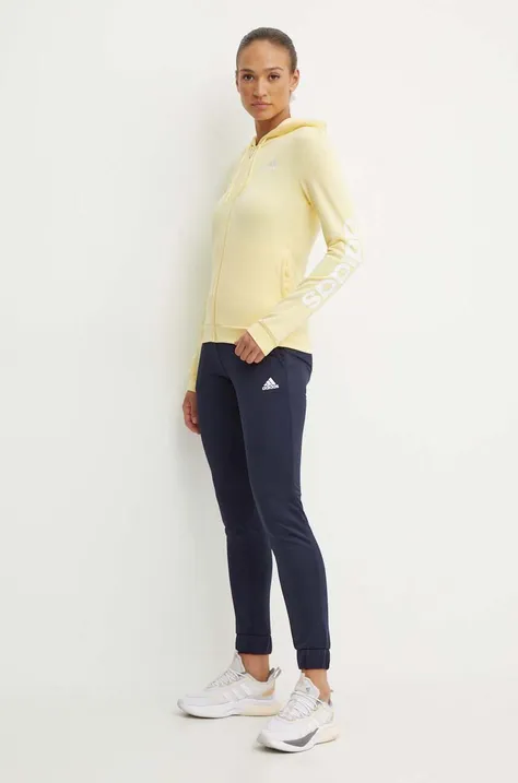 Trenirka adidas Essentials za žene, boja: žuta, IW8631