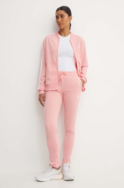 Спортивный костюм adidas Essentials женский цвет розовый IX1095