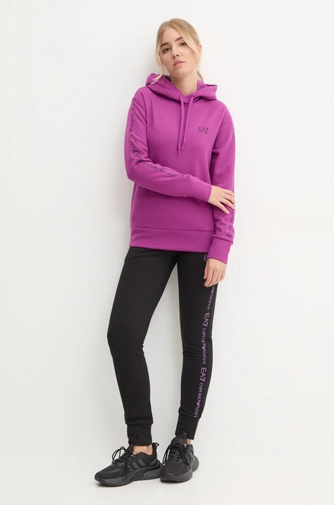 EA7 Emporio Armani trening femei, culoarea violet, TJQLZ.8NTV58