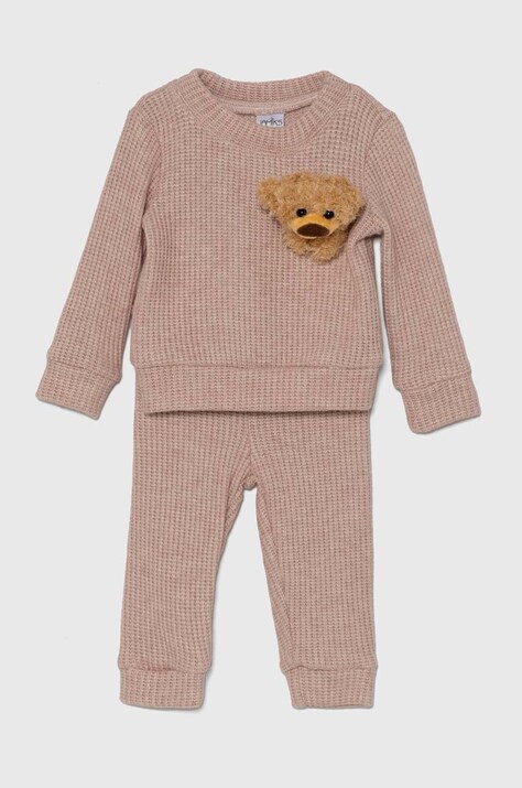 Jamiks compleu bebe JUSTINE culoarea roz, JZH61