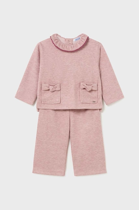 Mayoral compleu bebe culoarea roz, 2550