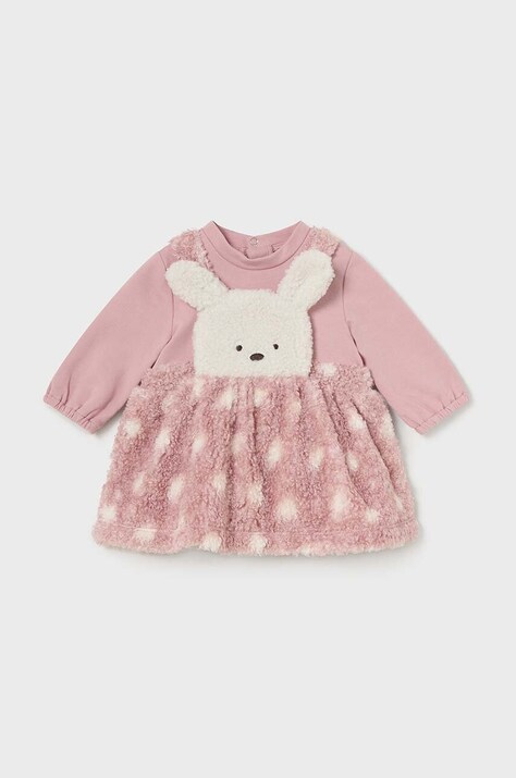 Mayoral Newborn compleu bebe culoarea roz, 2881