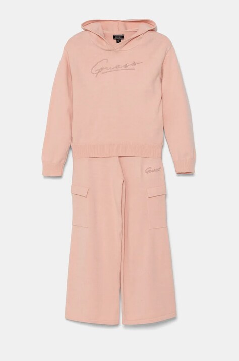 Детски анцуг Guess в розово K4BG04 Z2V42