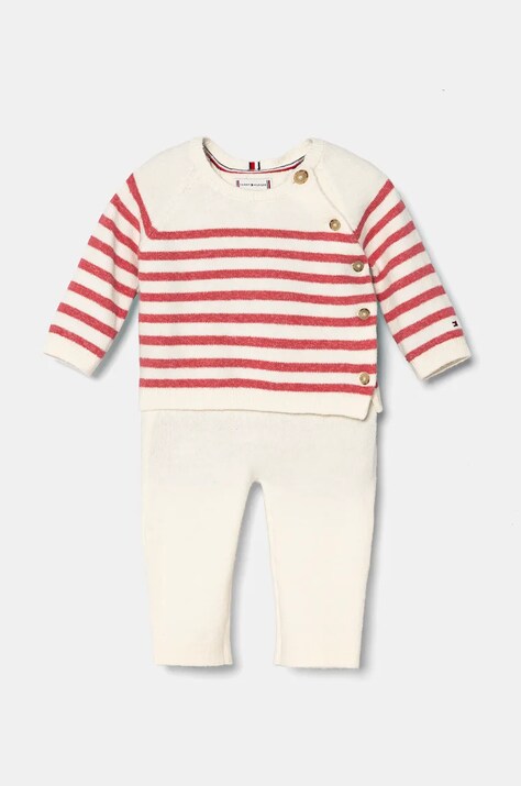 Комплект за бебета Tommy Hilfiger в бежово KN0KN01924