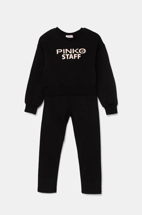 Pinko Up tuta per bambini colore nero F4PIBGSL172