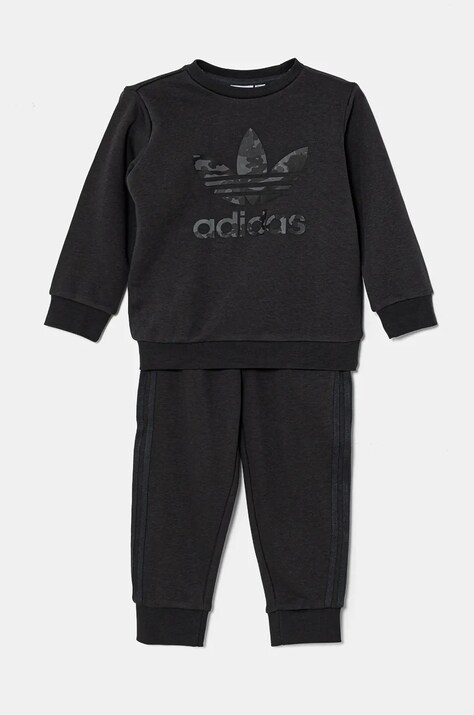 adidas Originals trening copii CREW SET culoarea gri, IY1749