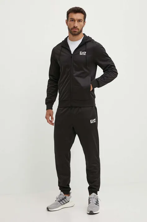 Спортивный костюм EA7 Emporio Armani мужской цвет чёрный PJHCZ.6DPV70