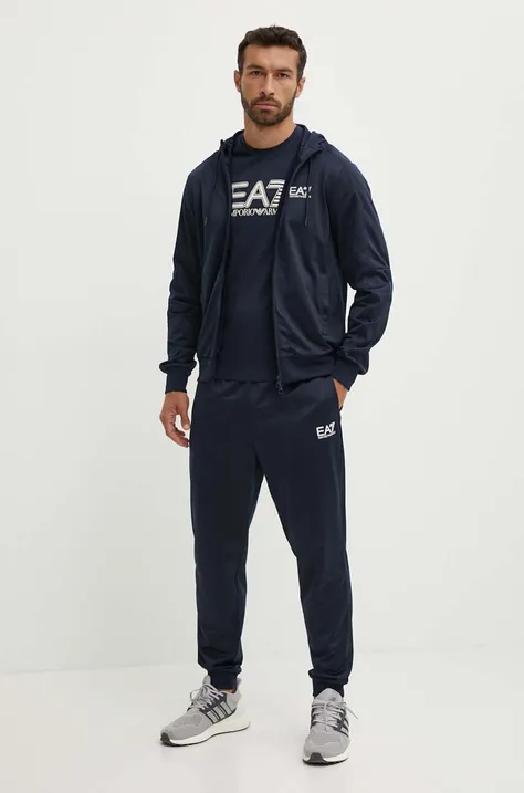 Спортивный костюм EA7 Emporio Armani мужской цвет синий PJHCZ.6DPV70
