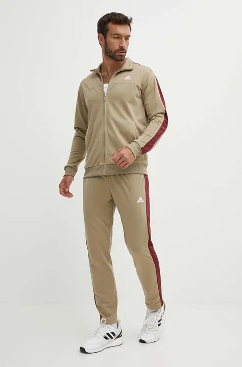 Спортивний костюм adidas Essentials чоловічий колір бежевий IY6676