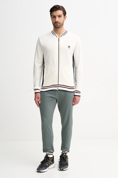 Fila dres bawełniany kolor beżowy FPW1201