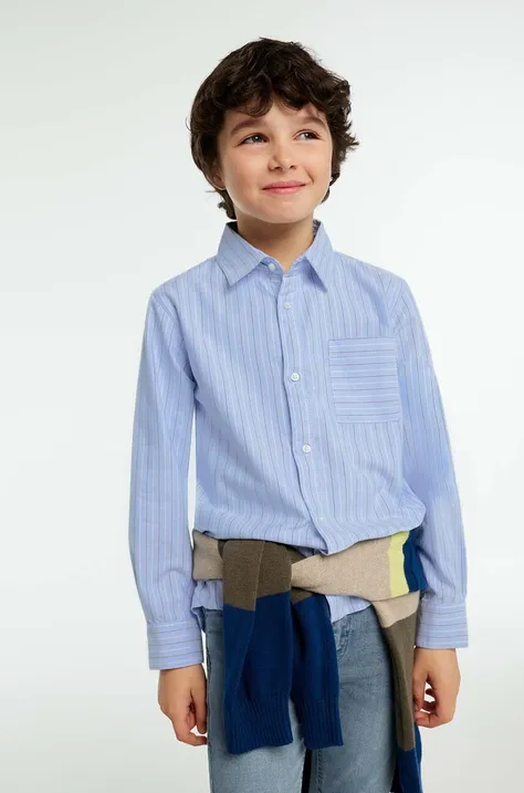 Детская хлопковая рубашка Mayoral 7109