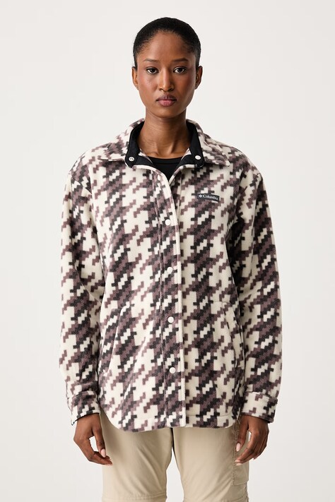 Columbia Bluza sportowa damska polarowa Benton Springs beżowa 2085661