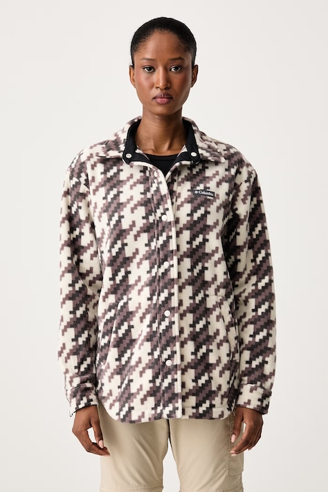 Columbia Bluza sportowa damska polarowa Benton Springs beżowa 2085661