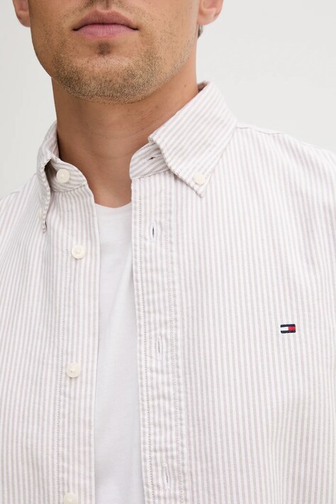 Tommy Hilfiger cămașă din bumbac cu guler button-down, regular, MW0MW36238