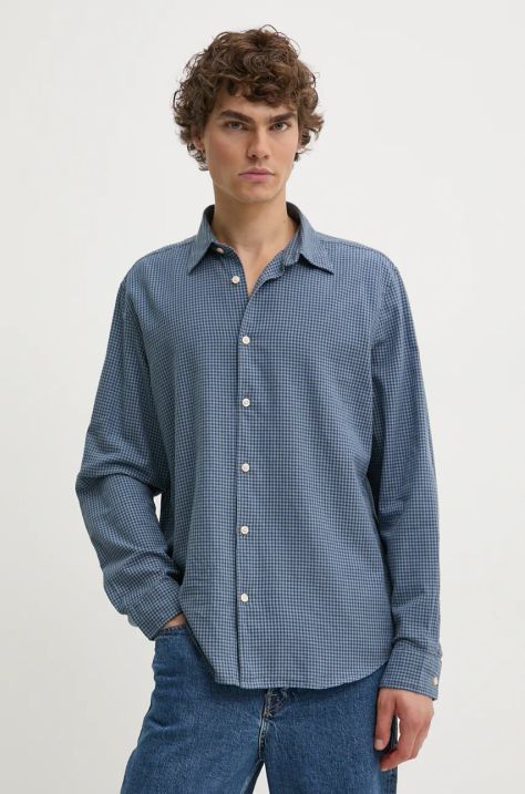 Marc O'Polo camicia uomo colore blu  429732642118