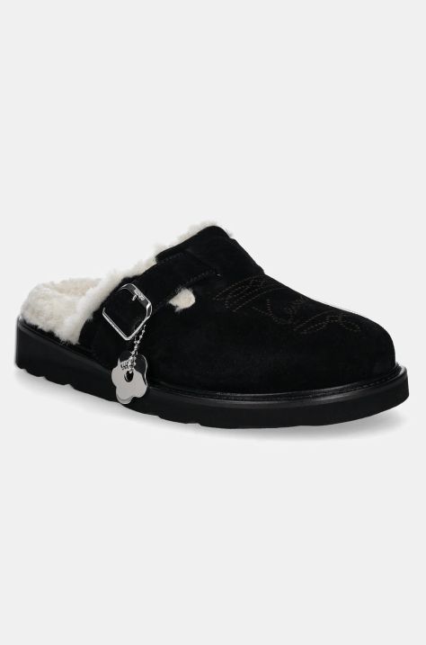 Велурени чехли Kenzo Matto Clogs в черно FE62MU051L58.99