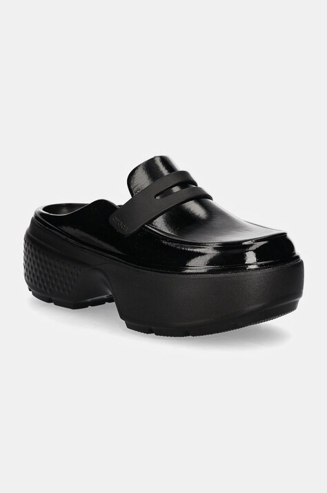 Crocs sliders women's black color