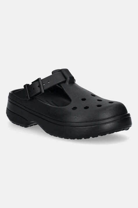 Crocs klapki Classic Mary Jane Clog damskie kolor czarny 210581
