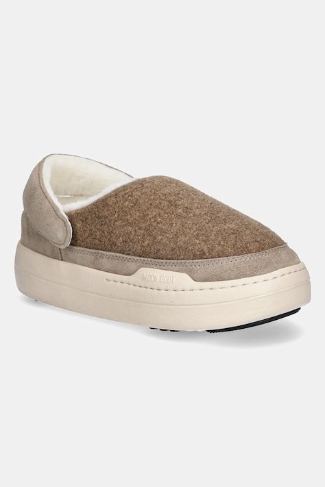 Moon Boot papucs MB PARK CLOG FELT bézs, 80D2470090 L017