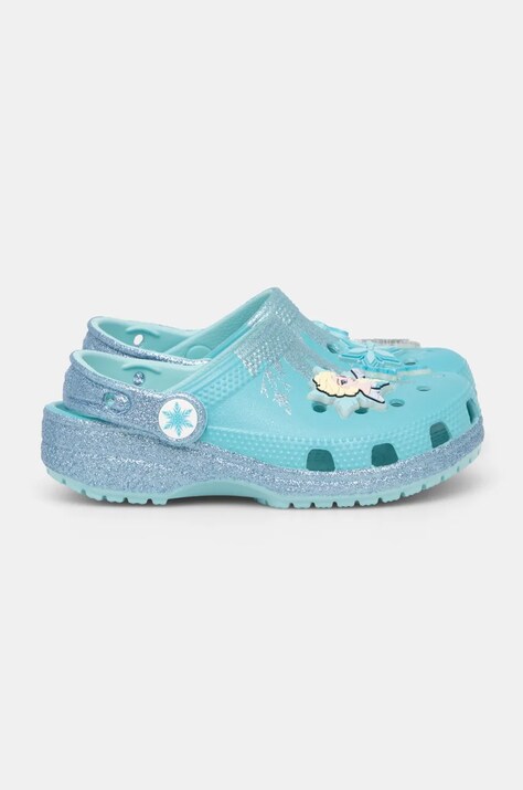 Дитячі шльопанці Crocs CLASSIC FROZEN ELSA CLOG — фото 2