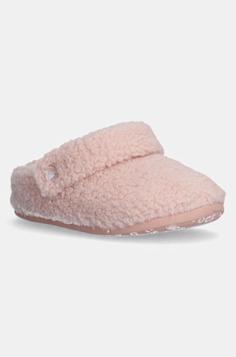 Crocs gyerek papucs CLASSIC COZZZY SLIPPER rózsaszín, 210856.G