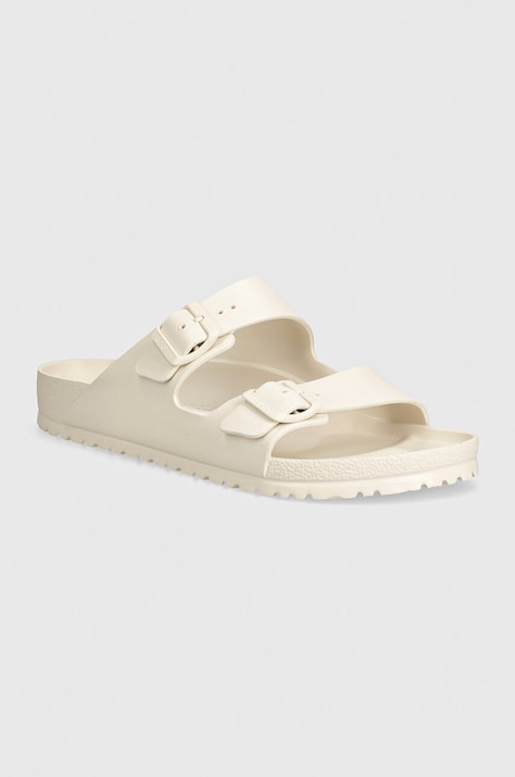 Birkenstock papuci Arizona barbati, culoarea bej, 1027305