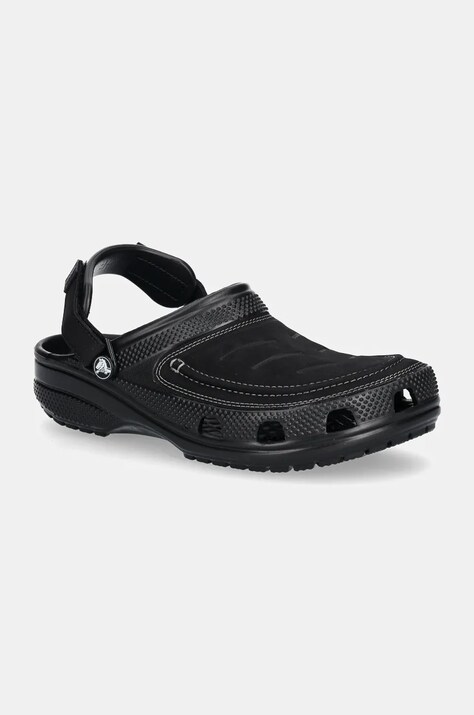 Παντόφλες Crocs Yukon Vista II Lr Clog M χρώμα: μαύρο, 207689