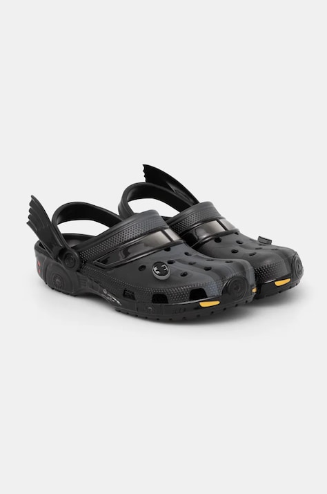 Crocs papuci Classic Batman Batmobile Clog barbati, culoarea negru, 210219