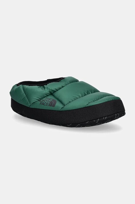 Παντόφλες The North Face Tent Mule IV χρώμα: πράσινο, NF0A8A9DS9W1