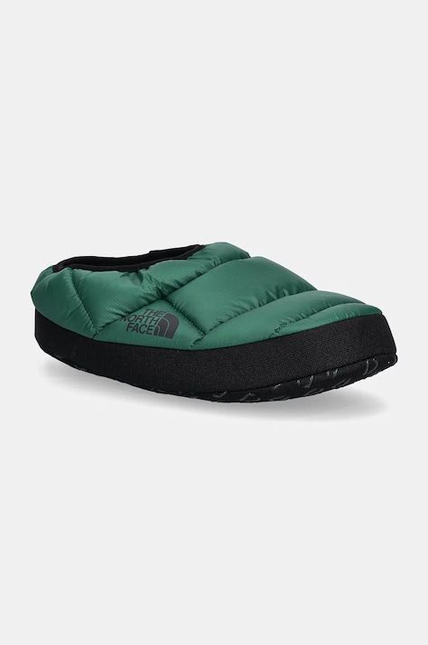 Παντόφλες The North Face Tent Mule IV χρώμα: πράσινο, NF0A8A9DS9W1