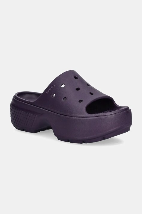 Шльопанці Crocs Stomp Slide колір фіолетовий 209346.5AS
